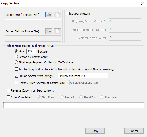 How to clone hard drive with bad sectors and recover data