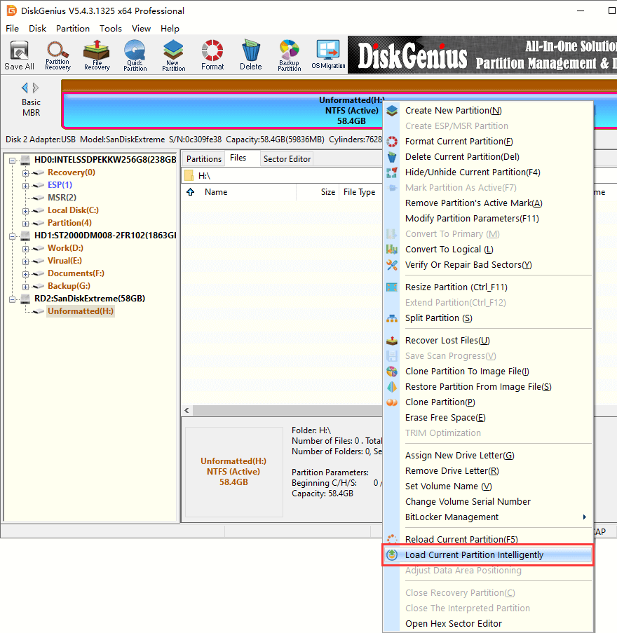 Convert Is Not Available for Raw Drives