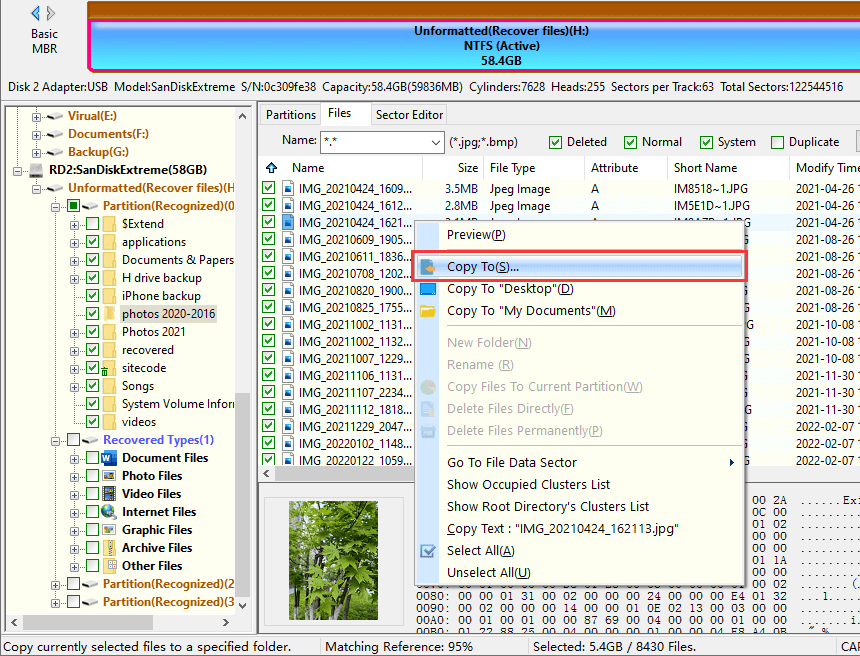 Convert Is Not Available for Raw Drives